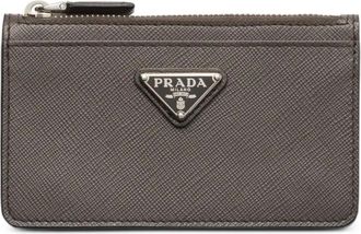 Prada Portacarte in pelle - Grigio