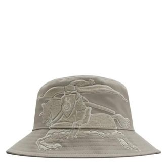 Burberry EKD Cotton Bucket Hat, Size Medium