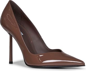 Le Silla Womens Pumps Vivienne Patent Leather Mud Calf High Heel Shoes
