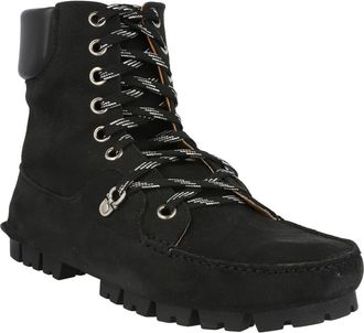 Ferragamo Lace-Up Combat Boot in Black at Nordstrom Rack, Size 7.5