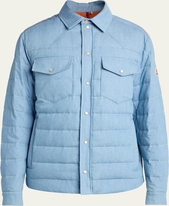 Moncler Mens Cotton Down Jacket