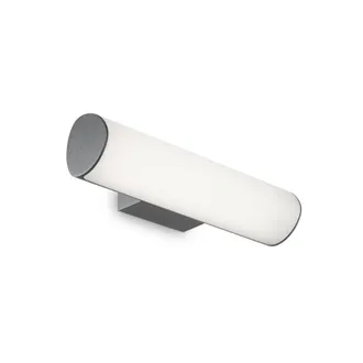 Netlighting Etere LED 1 Light Outdoor Wall Light Anthracite IP44 in Black