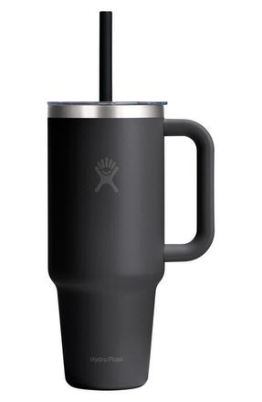 Hydro Flask 40-Ounce Travel Tumbler in Black at Nordstrom