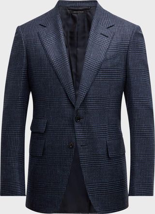 Tom Ford Men & apos;s Shelton Prince of Wales Sport Coat