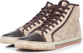 Gucci Gucci Beige canvas sneakers