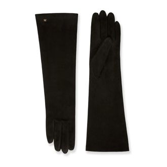Max Mara Gloves, female, Black, 8 IN, Afide Long Nappa Gloves