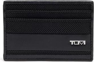 Tumi Slim Leather Card Case in Black at Nordstrom