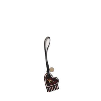 Roger Vivier Llavero de piel y resina con pedrer&iacute;a - Bags - unisex - Marr&oacute;n - ONE SIZE
