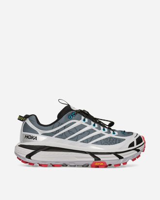 Hoka One One Mafate Three2 Wordmark Sneakers Ash Grey / Outer Orbit