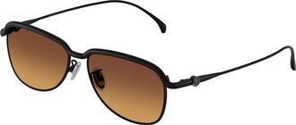 Moncler ME4021TD Asian Fit 1001T5 Mens Sunglasses Black Size 56