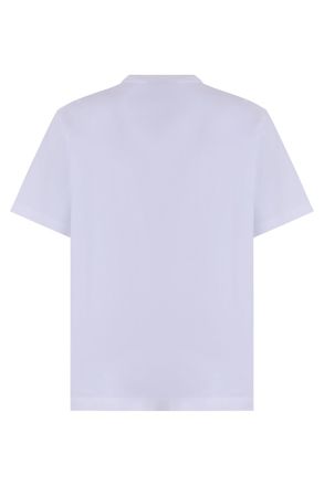 Canada Goose Embroidered Logo Cotton T-Shirt - White