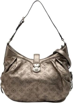 Louis Vuitton Pre-owned Shoulder Bags, female, Gray, Size: ONE SIZE Pre-owned Vintage Shoulder Bag