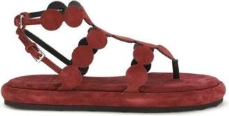 Pierre Hardy Kalfsleren Platform Sandalen - Dames - Sandalen - Bruin - 36 EU - Leer - Schoenen