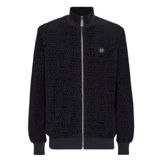 Philipp Plein Hombre, Sudaderas, Azul, Talla: L