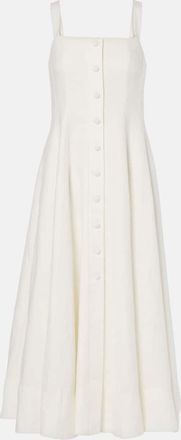 Faithfull The Brand Linen midi dress