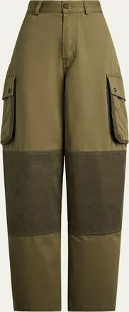 Ralph Lauren Collection Vaughn Cotton Denim Pants