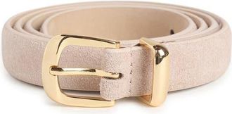 Favorite Daughter Suede Belt in Soft Pink at Nordstrom, Size X-Large