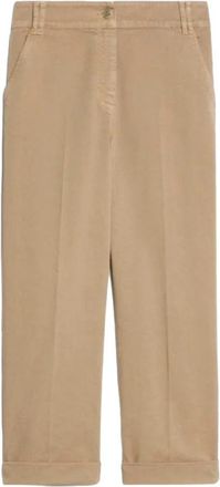 Pennyblack Carrot Fit Broek - Dames - Chinos - Beige - XS - Katoen - Broeken