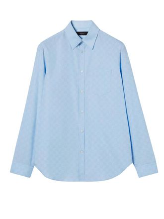 Gucci Sky Blue Logo Shirt