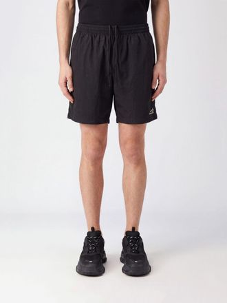 Balenciaga Shorts jogging slim fit in tessuto tecnico con logo a contrasto