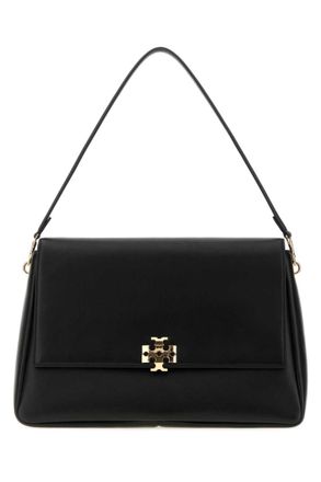 Tory Burch Black Charlie Large Shoulder Bag