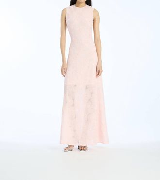 Rotate Mesh Maxi Dress In Orchid Ice
