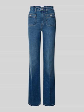 Tommy Hilfiger Bootcut Jeans aus Baumwoll-Mix in Bleu Melange, Gr&ouml;&szlig;e 29/32
