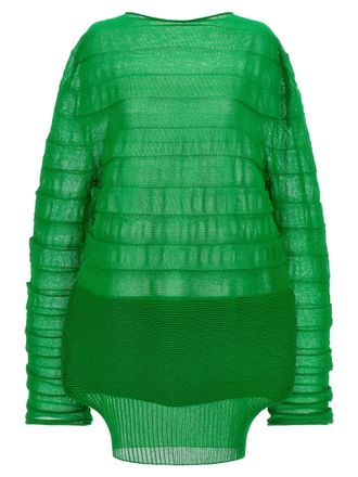 Issey Miyake Bicolor Polyester Womens Sweatshirt