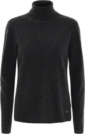BTF-CPH Cashmere Turtle Neck Pullover Strik 50107 - Dames - Coltruien - Zwart - XS - Wol - Truien & Vesten