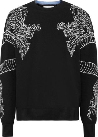 Philipp Plein Pullover Ronde Hals Dragon