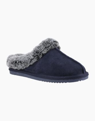 Hush Puppies Womens Amara Womens Slippers - Navy - Size: 8