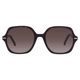 Carolina Herrera Brown Shaded Square Ladies Sunglasses HER 0106/S 0O63/HA 55