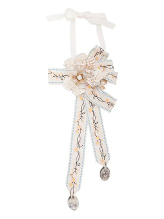 Biyan Eli halsketting - Beige