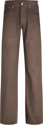 Levi's Mens Levis 501 original Lean Machine in Muddy Roots - Brown - Size 29W/32L