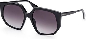 Max & Co. MO0032 01B Womens Sunglasses Black Size 58