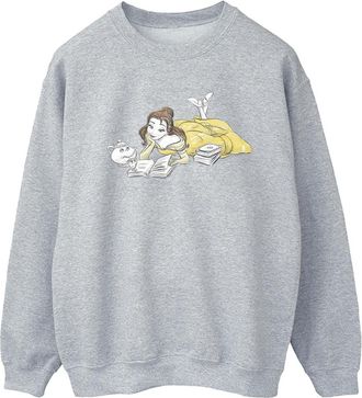 Disney Dames/Dames Beauty And The Beast Belle Leest Sweatshirt (Sportgrijs)