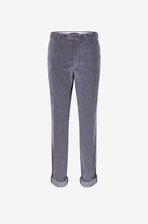 Incotex Gerade hose aus Baumwoll- und Kaschmircordsamt