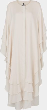 Les Vacances d'Irina The Supergirl Wool, Silk and Cashmere Cape One Size