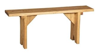 Biscottini International Biscottini - Banco En Madera De Cal Maciza Con Acabado Natural Made In Italy - Legno