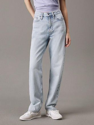 Calvin Klein High Rise Straight Jeans