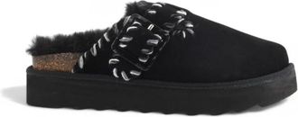Colors Of California Mules - Dames - Slip ons - Zwart - 36 EU - Leer - Schoenen