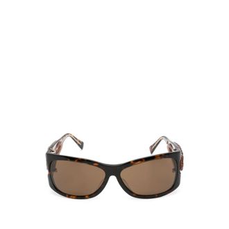 Yvmin Hair Clip Tortoiseshell-effect Sunglasses