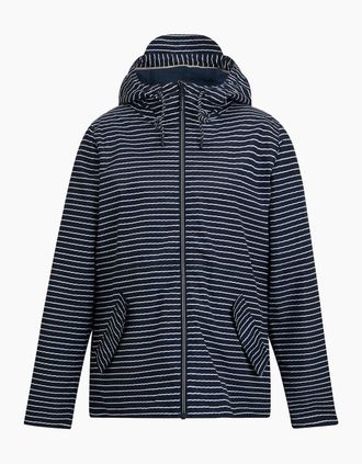 Regatta Womens Regatta Womens/Ladies Bayletta Contrast Striped Waterproof Jacket - Navy/Multi - Size: 20