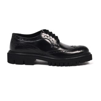 Baldinini Derby Schoen - Heren - Nette schoenen - Zwart - 46 EU - Leer - Schoenen
