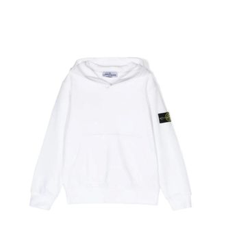 Stone Island Joggers - male - Stone Island - Kids Sweatshirts - White - 8 Y - Kids