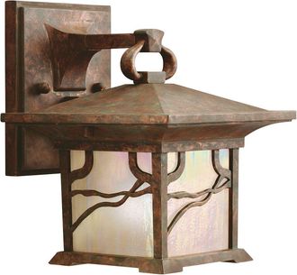 Netlighting Kichler Morris Outdoor 1 Light Wall Lantern Copper IP44