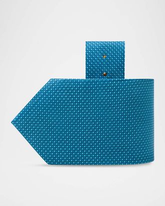 Stefano Ricci Men & apos;s Micro-Medallion Silk Tie