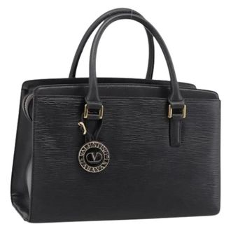 Valentino Pre-owned Vintage Hand Bag - Dames - Pre-owned - Zwart - Maat: ONE Size Leer