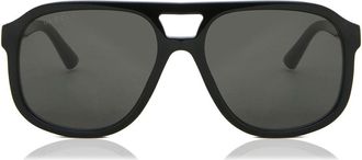 Gucci GG1188S 001 Mens Sunglasses Black Size 58 - Free RX Lenses - Free RX Lenses