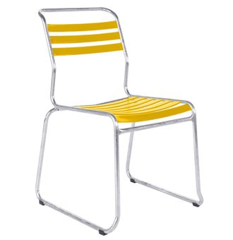 Schubiger M&ouml;bel L&auml;ttlistuhl mit Kufen S&auml;ntis